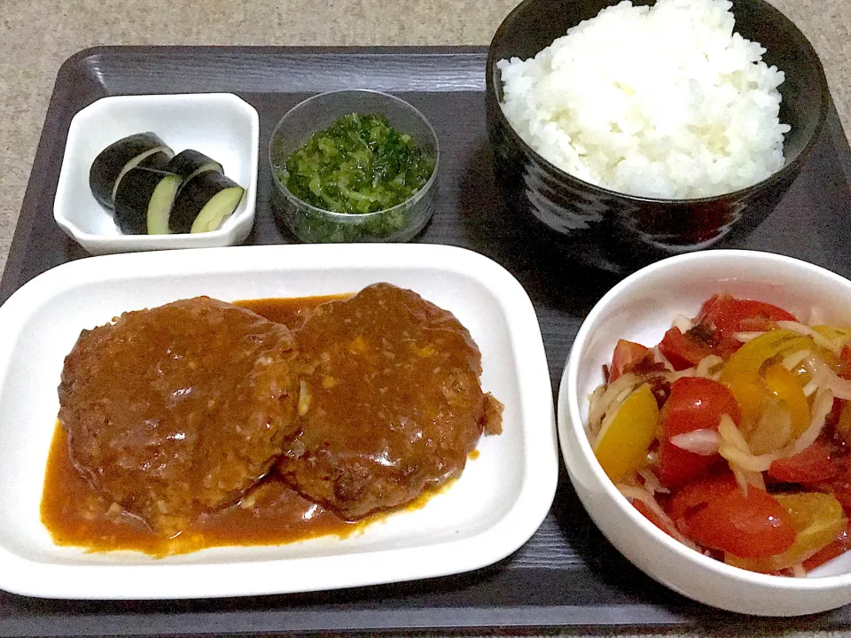 旦那ちゃん晩御飯😊|ちゃびきゅさん