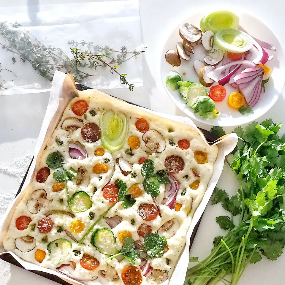 Veggie focaccia|Misstyさん