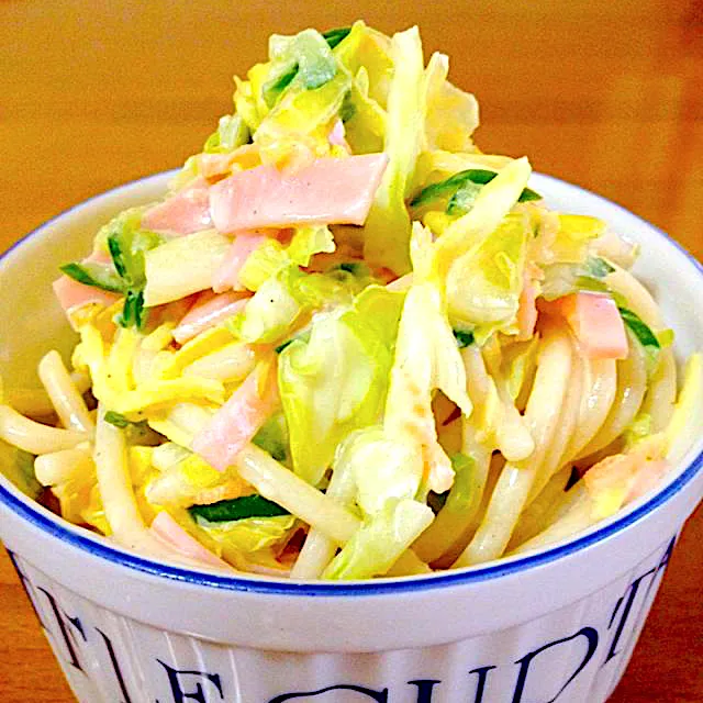 Snapdishの料理写真:スパゲティーサラダ🥗太目のパスタでね🤗💕|まいりさん