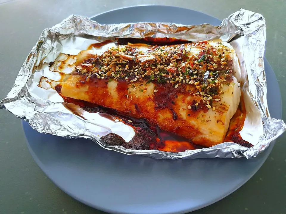 envymaqueen's dish Grilled Oil Fish w/ Teriyaki Sauce |envymaqueenさん