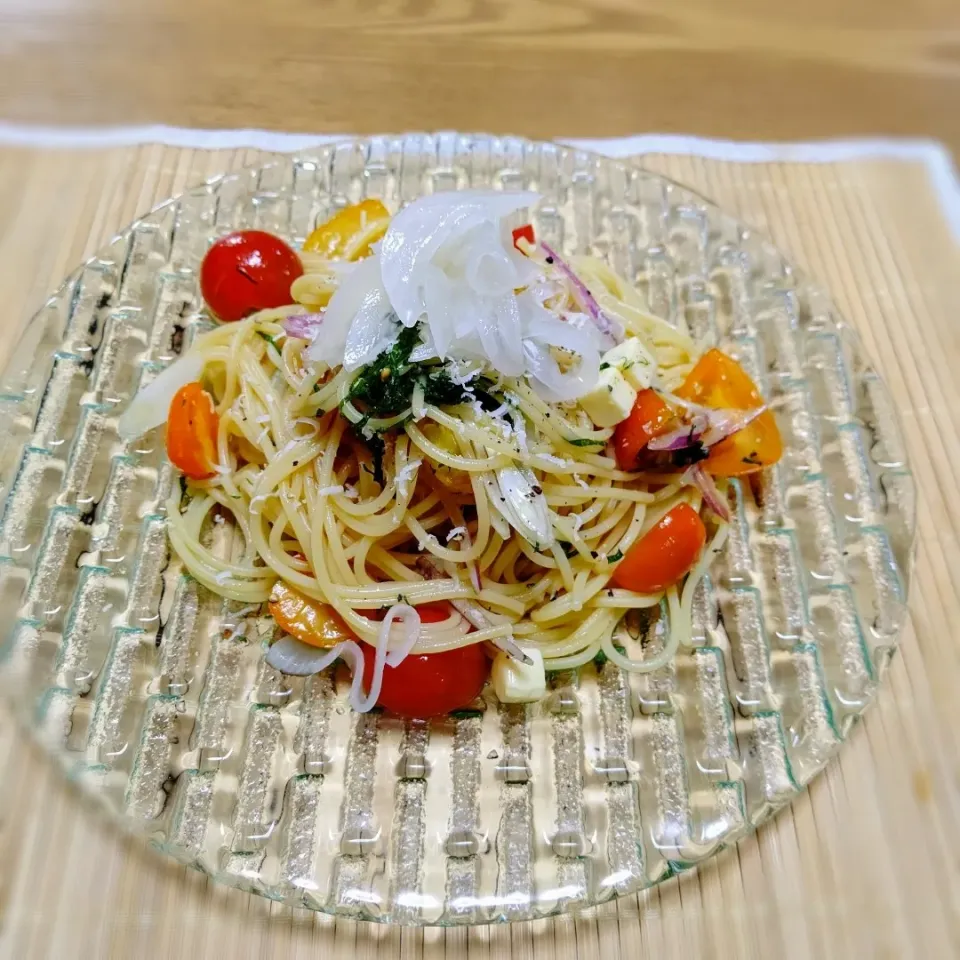 『さっぱり手軽な冷製パスタランチ』|seri-chanさん