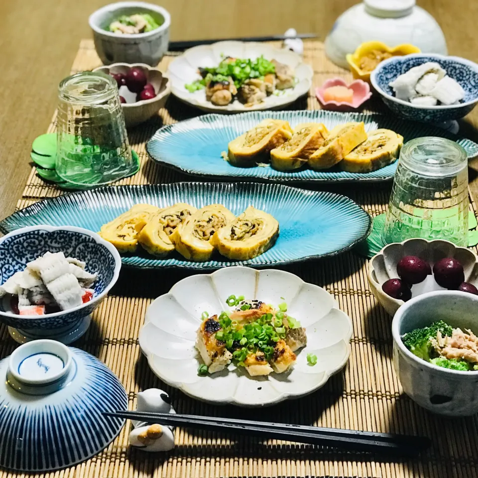 Snapdishの料理写真:夏の晩御飯☆|nailsbayさん