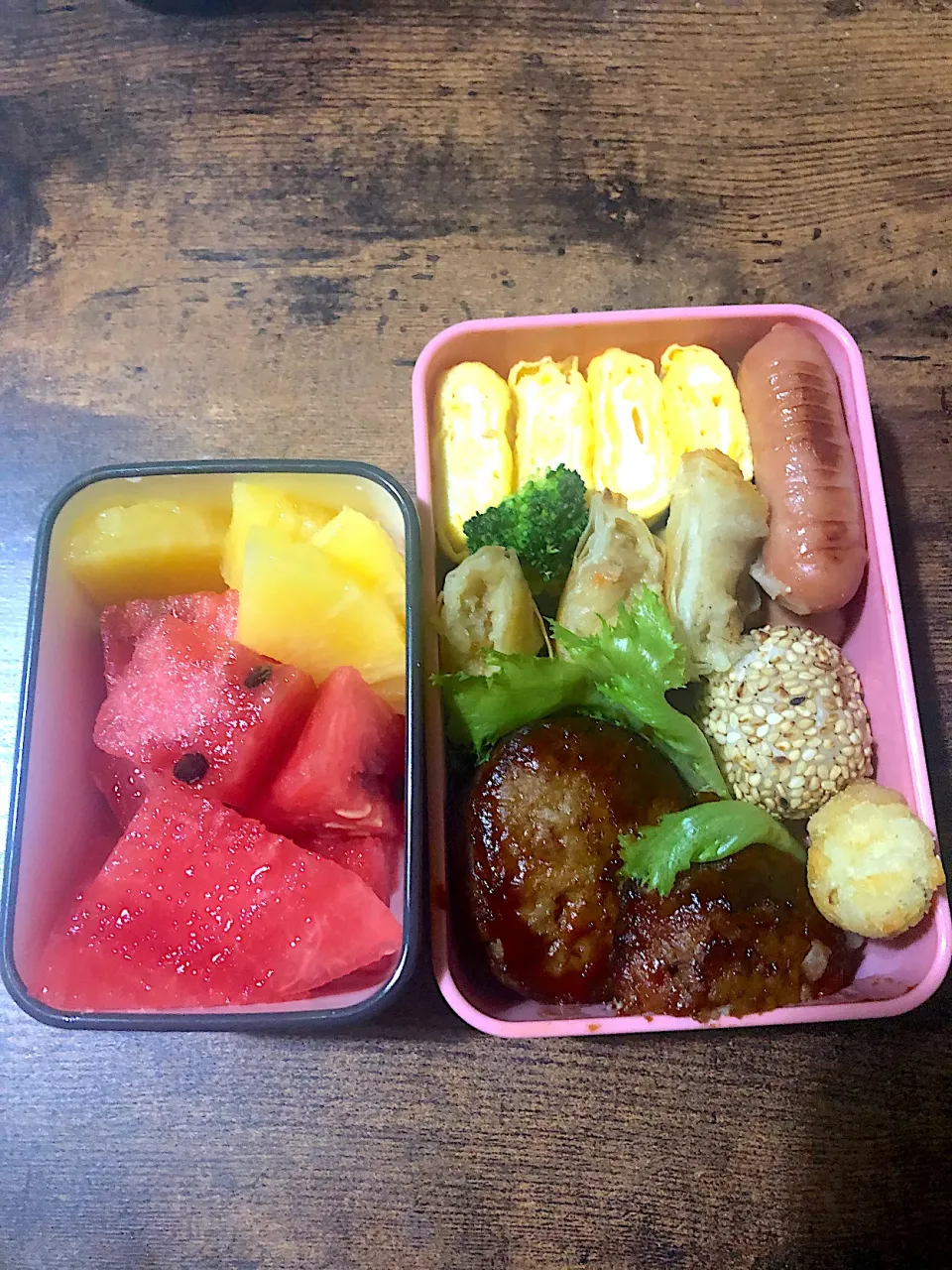 Snapdishの料理写真:2020.08.09 娘弁当🍀|fuuuuさん