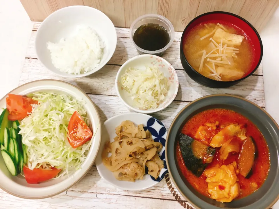 チキンとかぼちゃのトマトクリーム煮|chou  chouさん