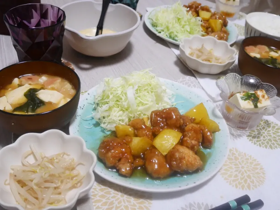 鶏もも肉の甘酢あんかけ|のんのさん