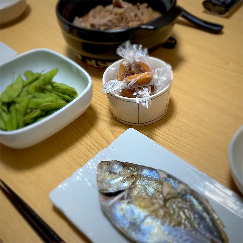 夕食|ツインうさぎさん