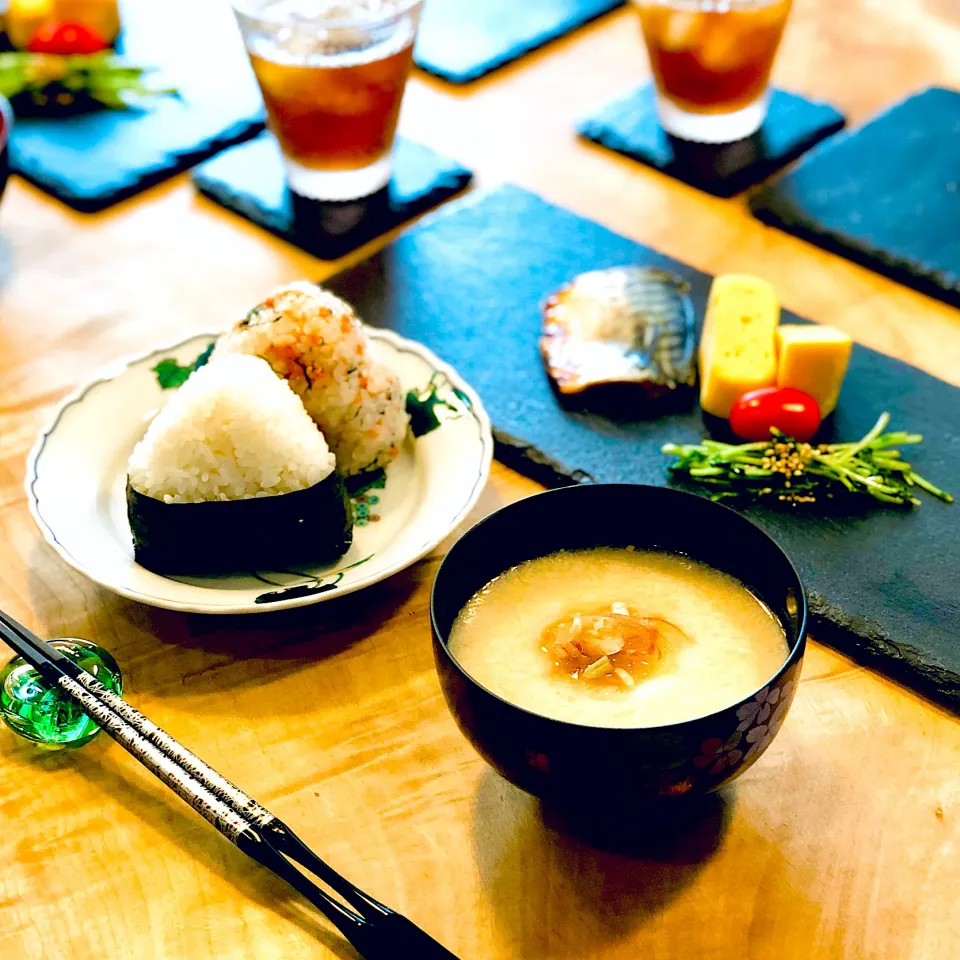 冷たい味噌汁 〜長芋の味噌摺流し〜|1480_kojiさん