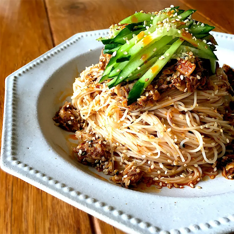 家事ヤロウより〜ピリ辛麻辣そうめん〜|みずほさん