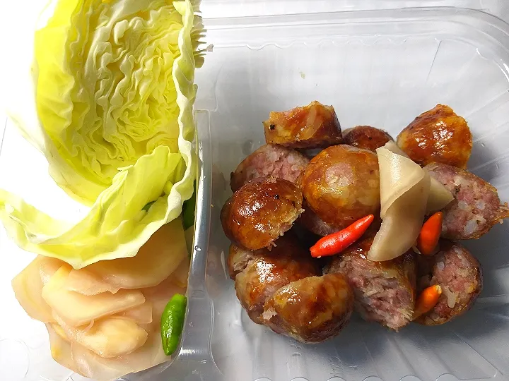 Isaan Sausage (North East ofThailand)|Koiさん