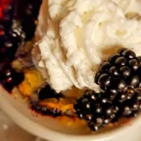 single serve blackberry cobbler!|Becky Yarbroughさん