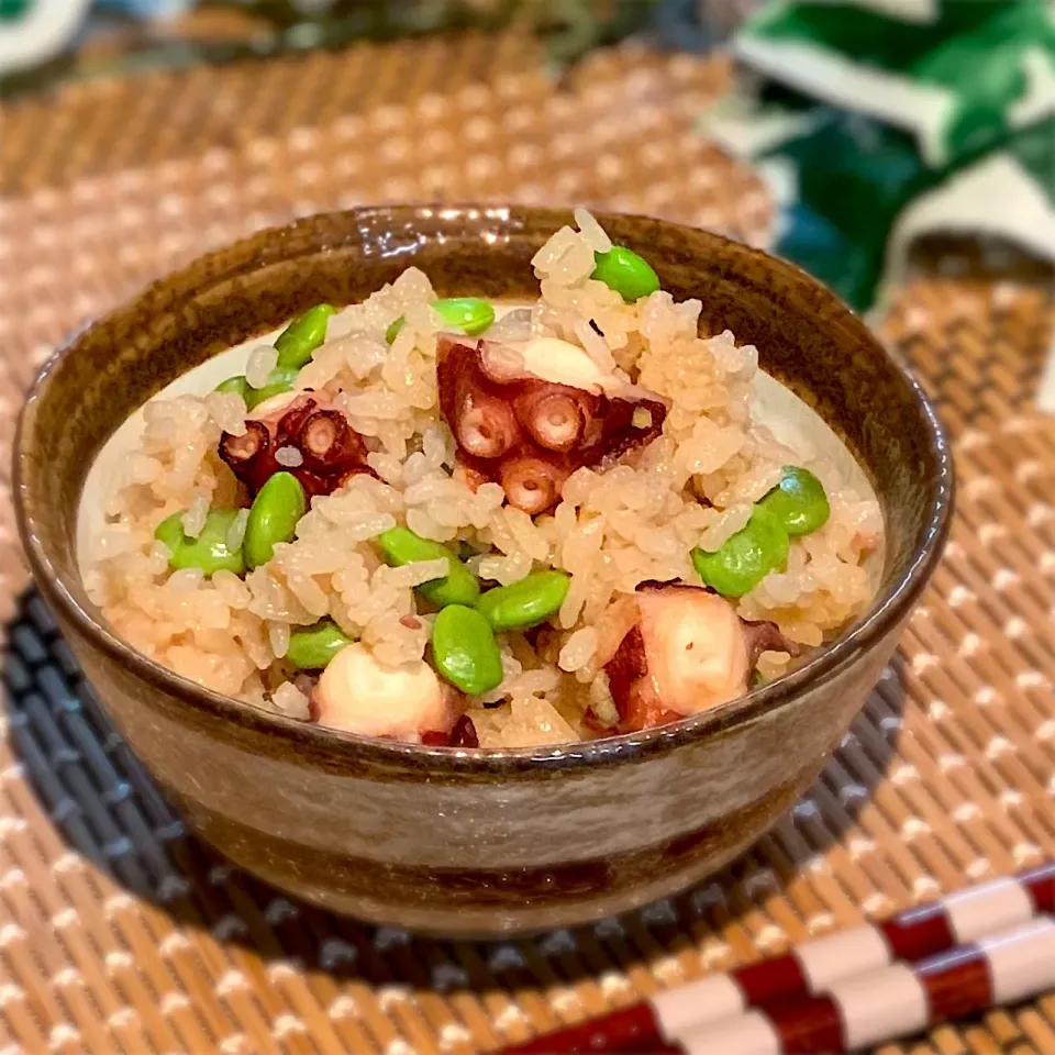 リピリピ♪あゆ♡の料理 たこ飯🐙❥❥らでぃっしゅぼーや｢ぱれっと8種｣より|あゆさん