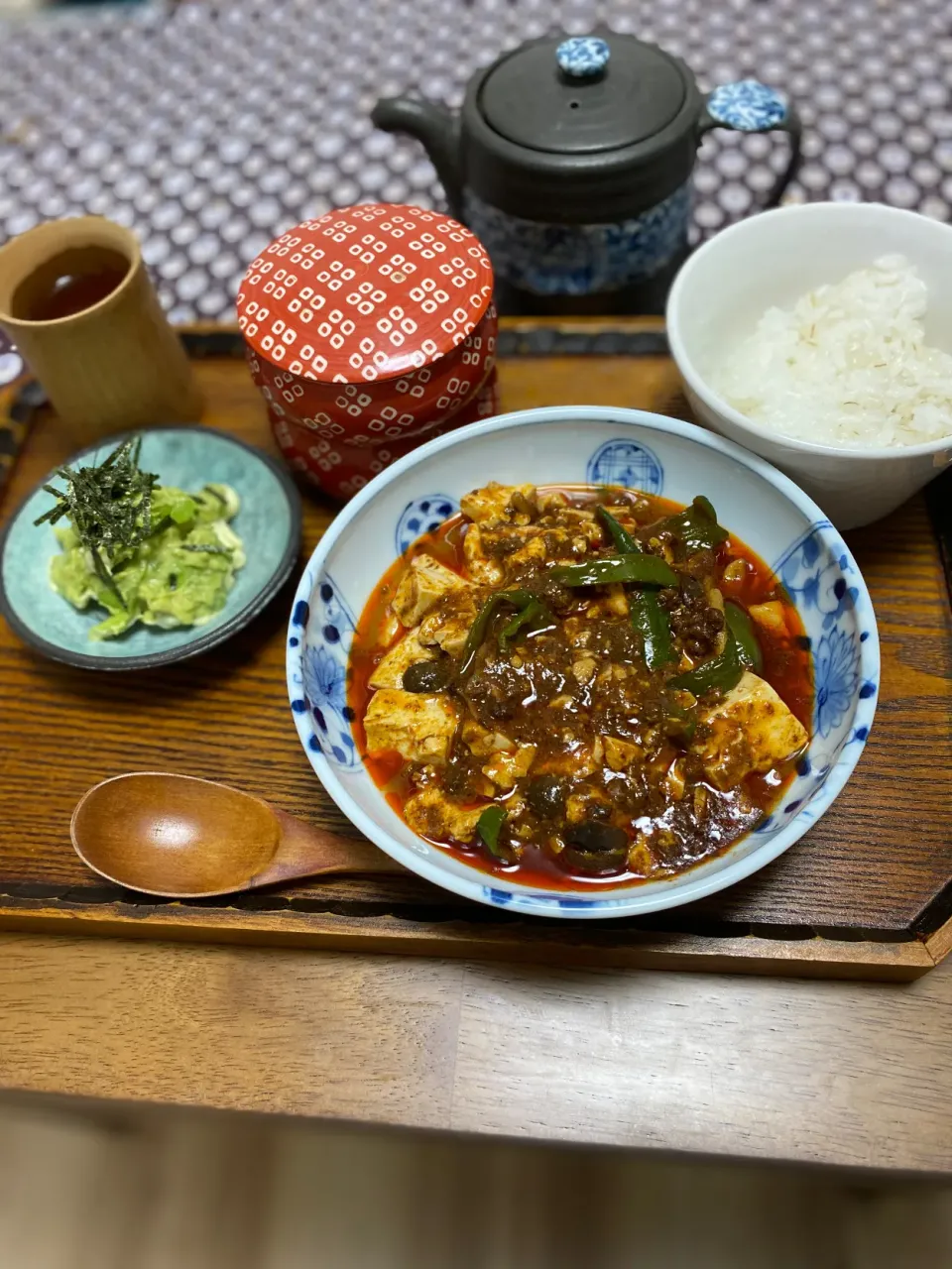 今日も麻婆豆腐|わこさん