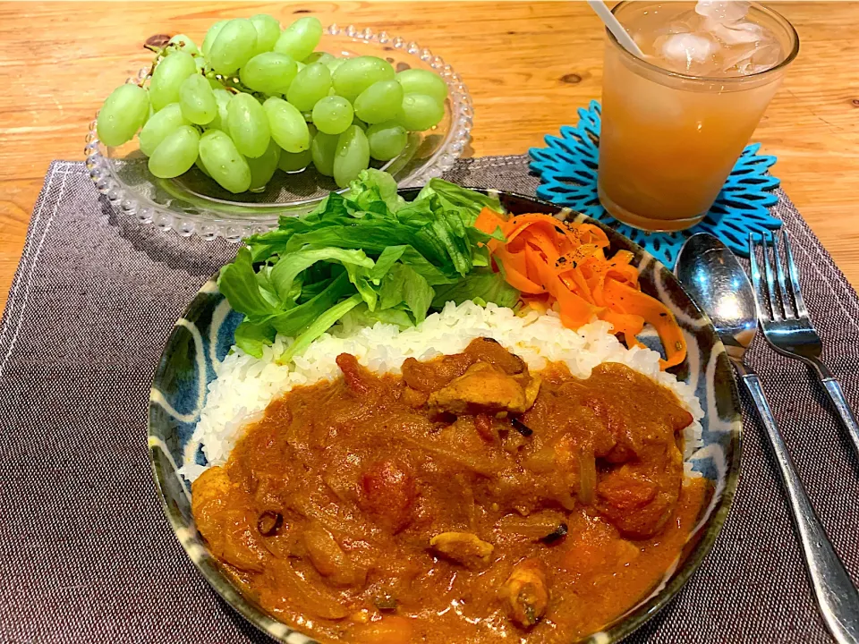 今日の晩御飯（R2.8.10）|え〜かさん