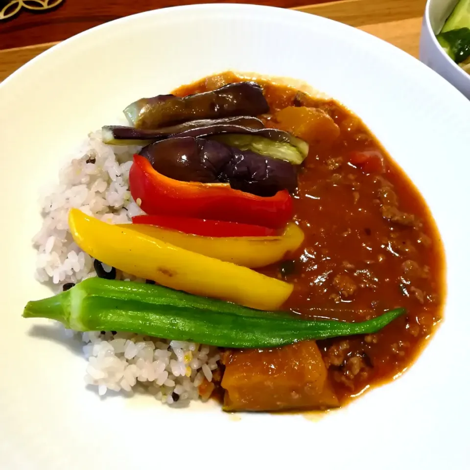 Snapdishの料理写真:夏野菜カレー🍛|とにおさん