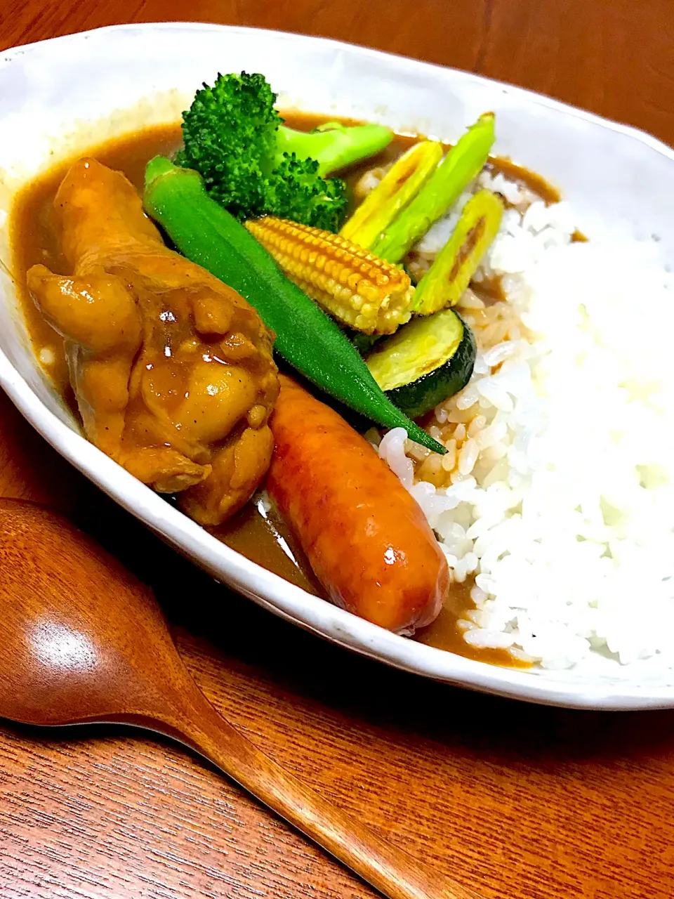 ★スープカレー風　夏カレー★|うさこさん