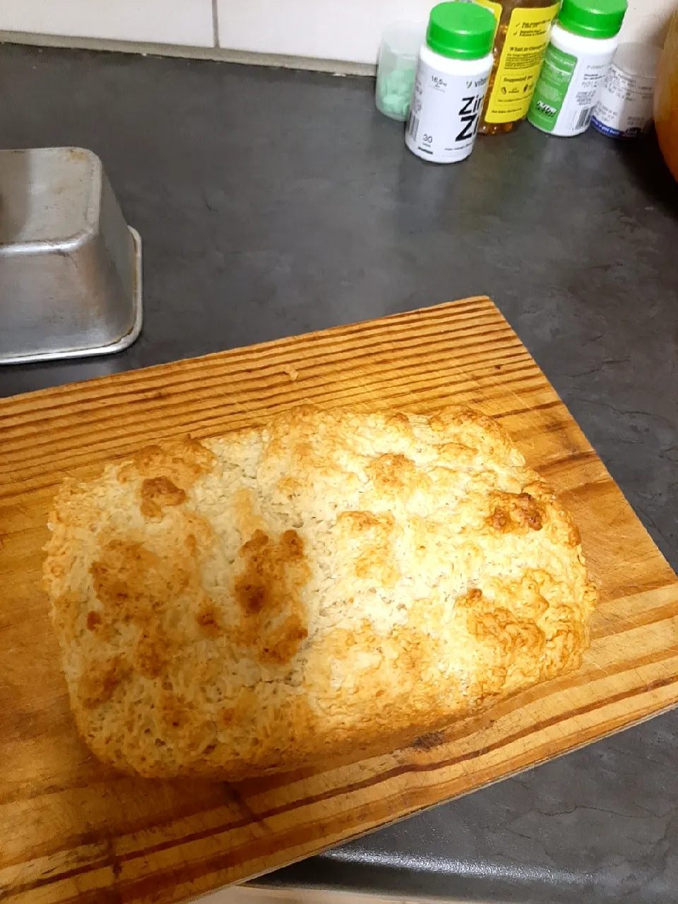 Bread with out yeast, first time made|mikeさん