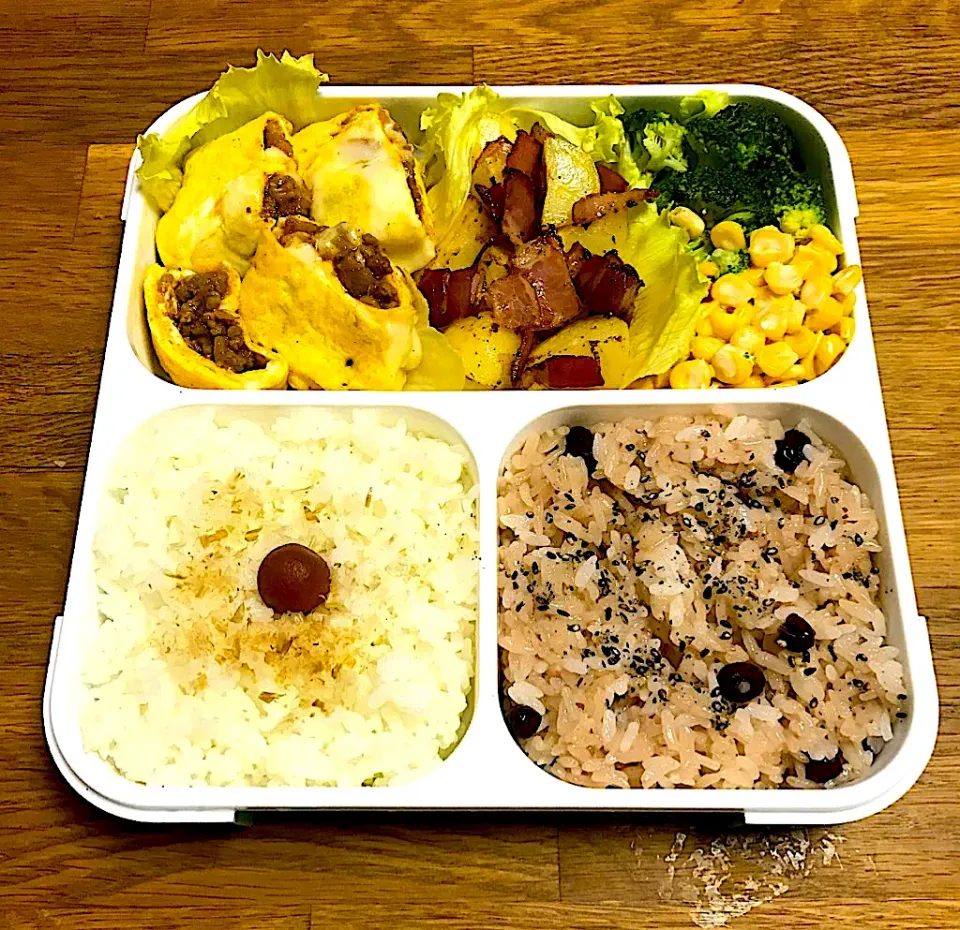 赤飯弁当　#フードマン|morimi32さん