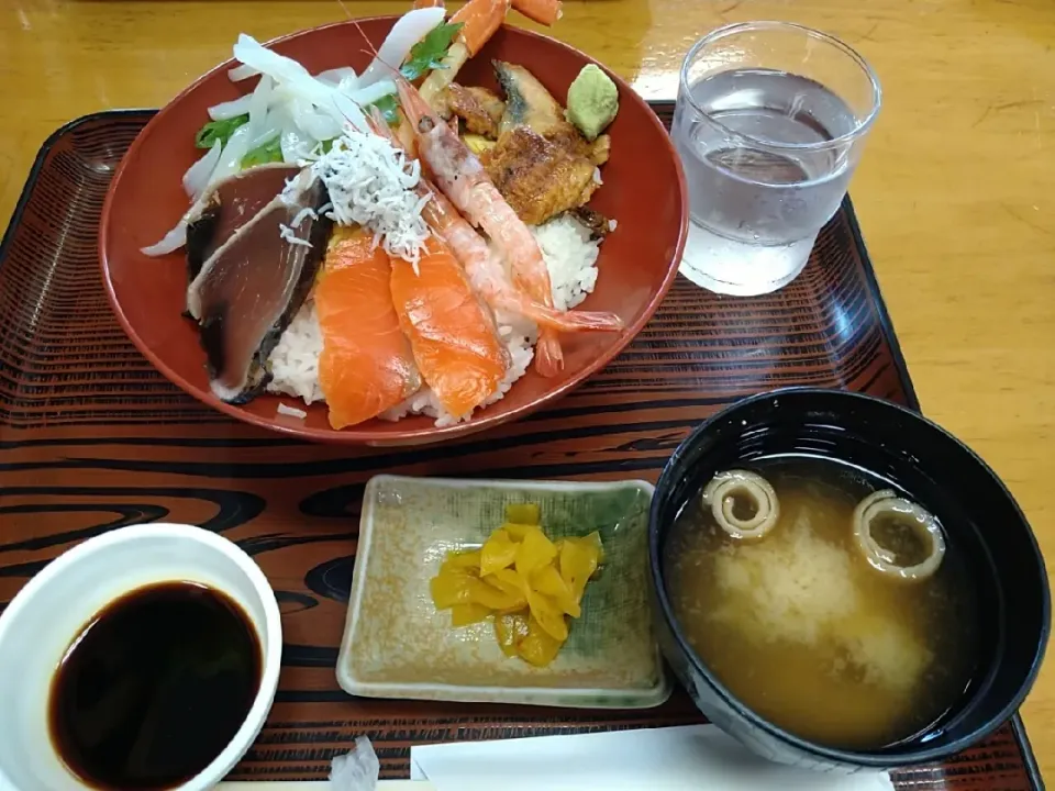 海鮮定食　鳥取砂丘|つっくんさん