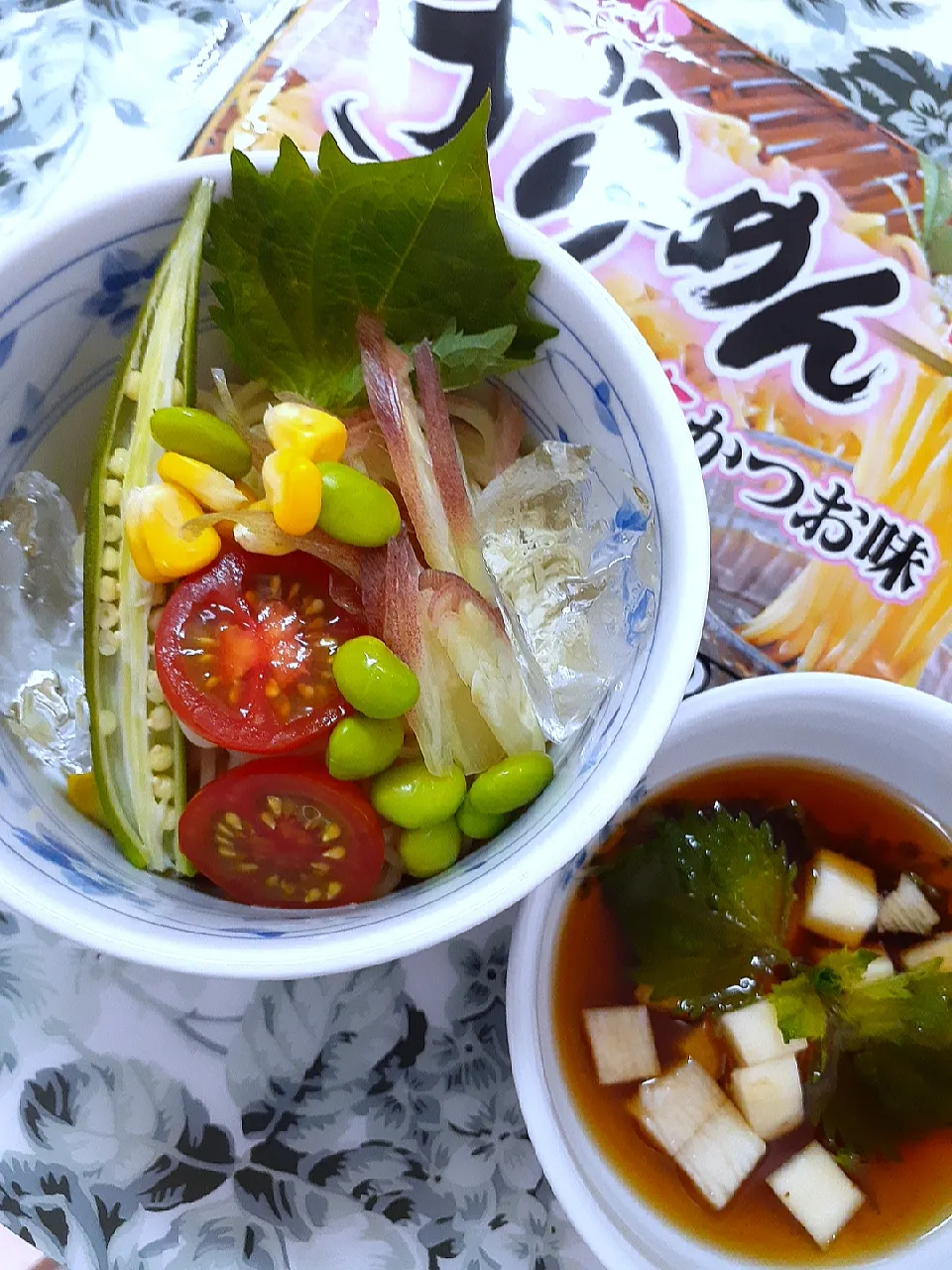 🔷ざるらーめん🍜梅かつお味🔷業務スーパーなま麺常温|@きなこさん