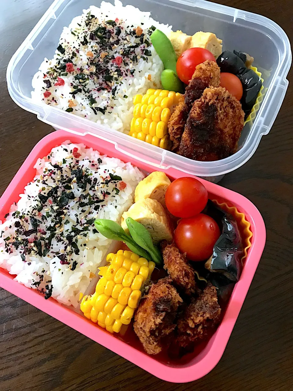 Snapdishの料理写真:チキンカツ弁当|kiicoさん