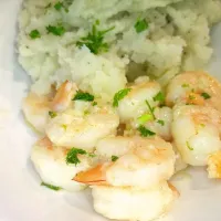 🍤Shrimp Scampi with Mashed Cauliflower 🍤|MaggieH17さん