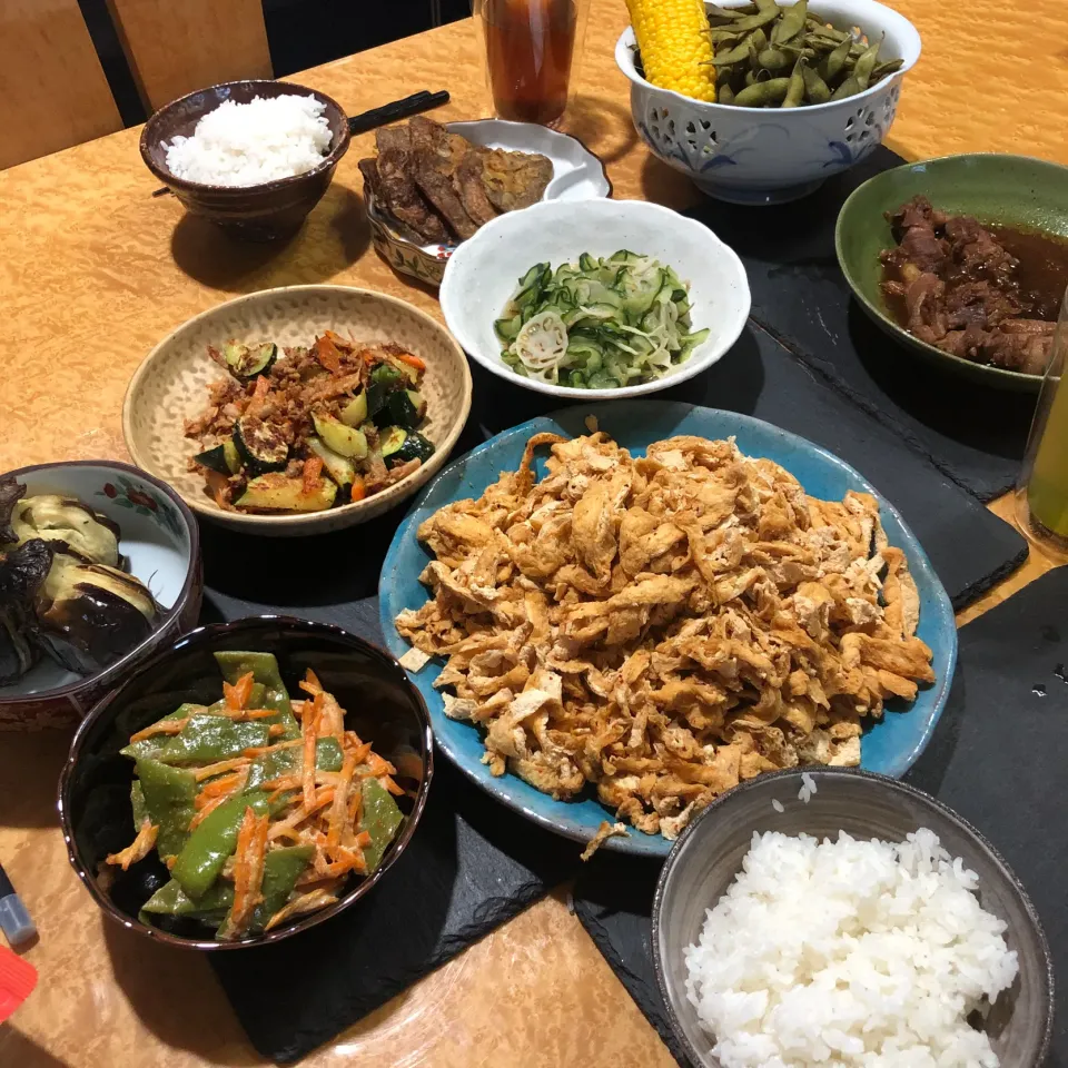 Snapdishの料理写真:昼ごはんの残りに作り足し！|佐野未起さん