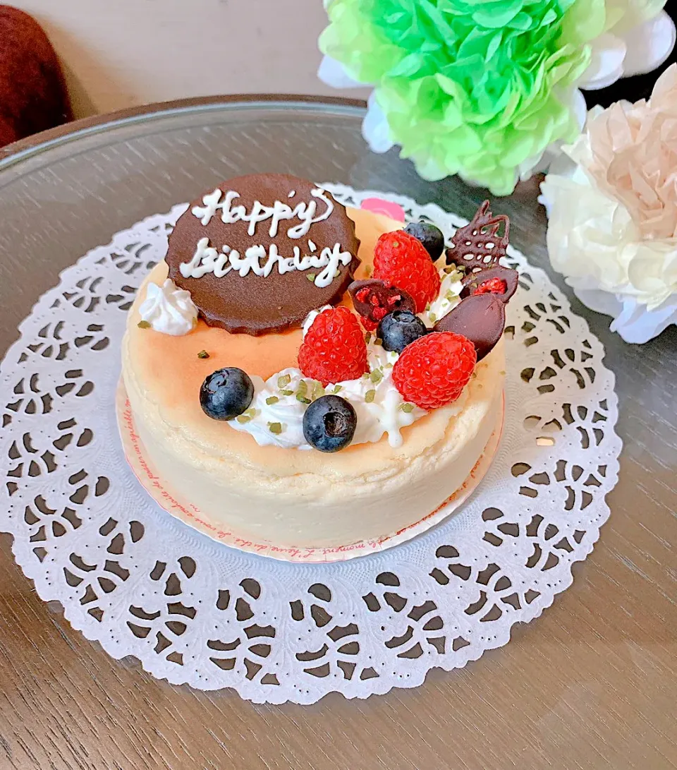 Snapdishの料理写真:誕生日ケーキ🎂|あーちゃんさん