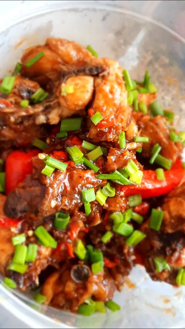 sweet and spicy chicken|Edwards Chinweさん