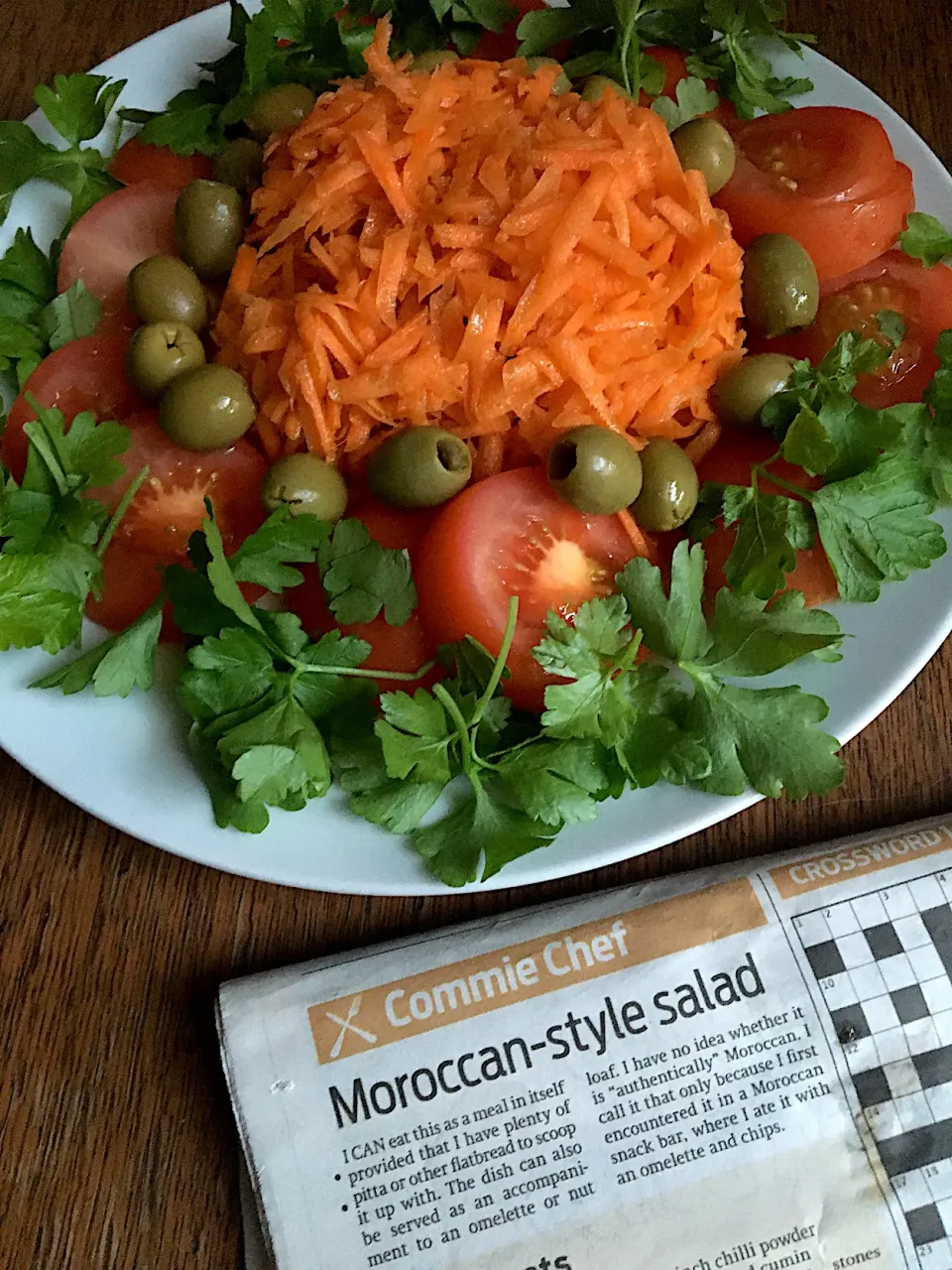 Moroccan-style salad (Morning Star Commie Chef recipe)|Nick Hiderさん