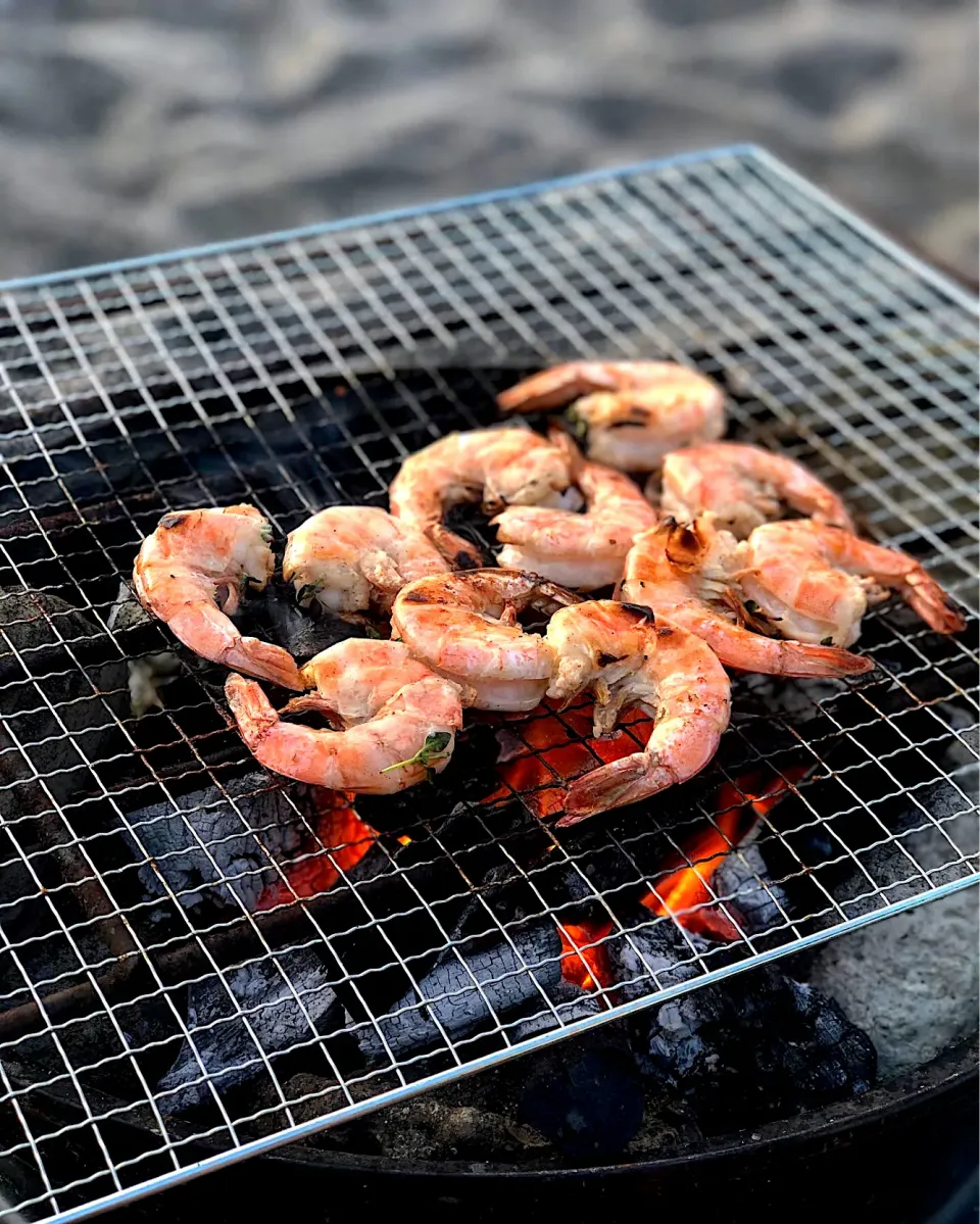 海キャンプめし|ちーちさん