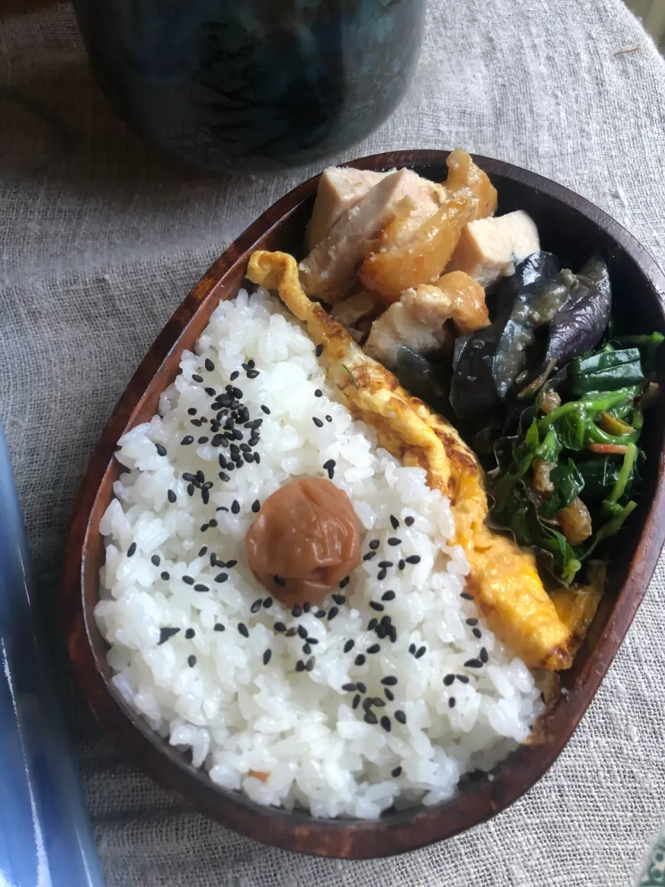 Snapdishの料理写真:鳥の粕漬け弁当♪|ちーちさん