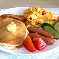 ワンプレート朝ごはん