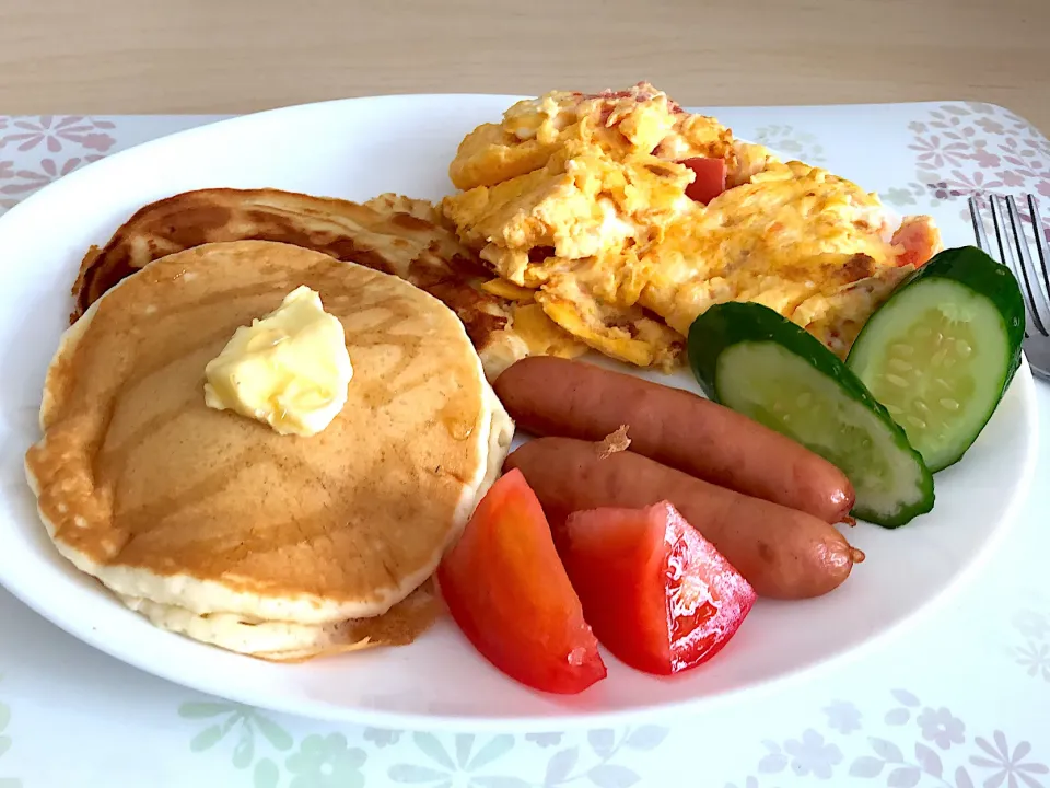 ワンプレート朝ごはん|さあちゃ♪さん