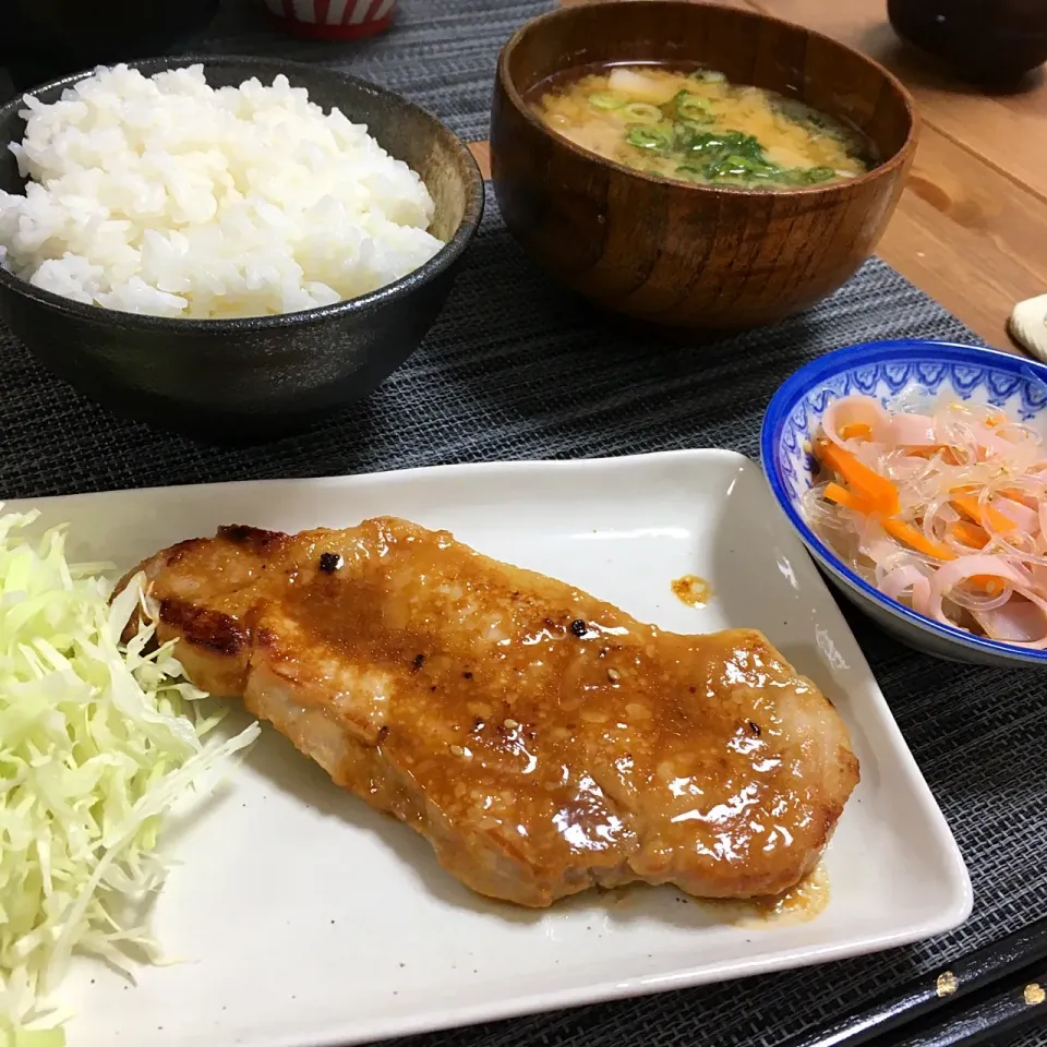 豚ロースの味噌漬け
中華春雨|毎日ご飯さん