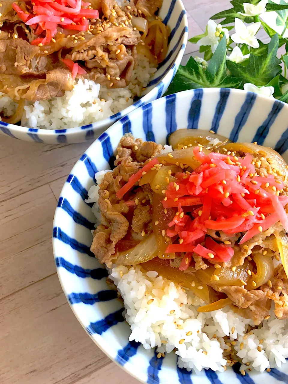 牛丼ランチ😋|みゆきさん