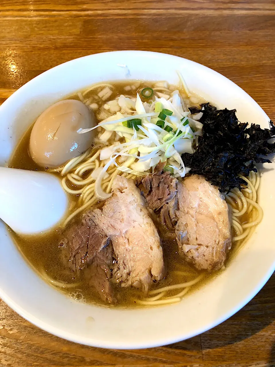 Snapdishの料理写真:煮干しそば+味玉@中村屋総本山（川越）|Kazuya Miyukiさん