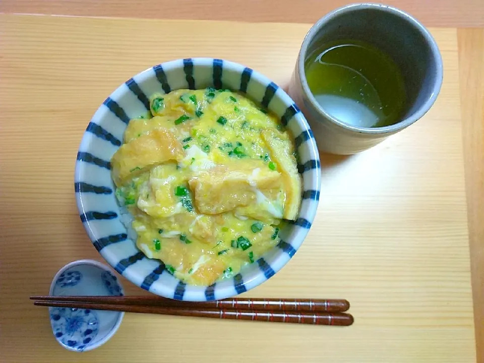 湯葉の卵とじ丼|ハイドランジアさん