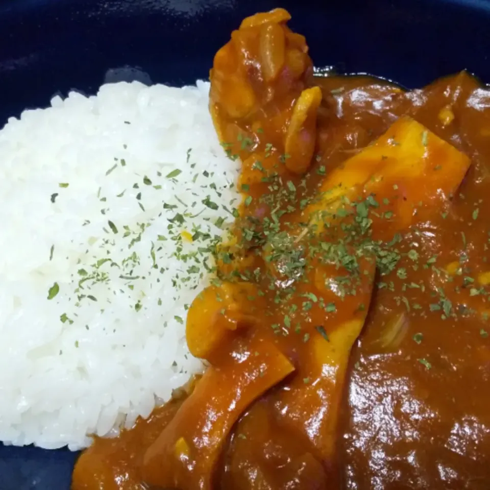 チキンのトマトカレー🍛|けーこさん