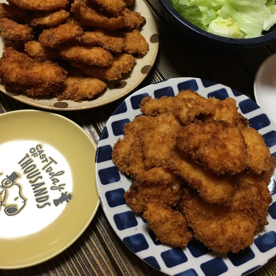 Snapdishの料理写真:チキンカツ祭り|ようか✩.*˚さん