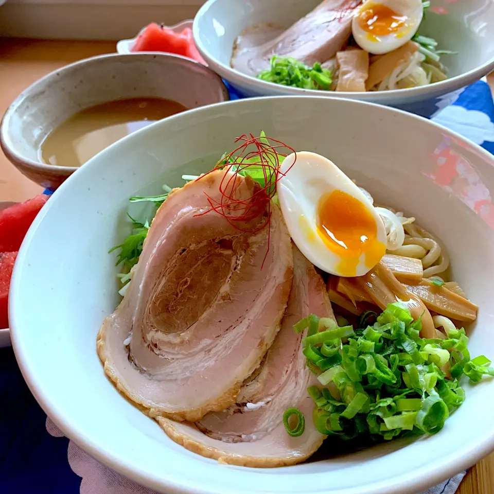 Snapdishの料理写真:つけ麺ランチ|てんさん