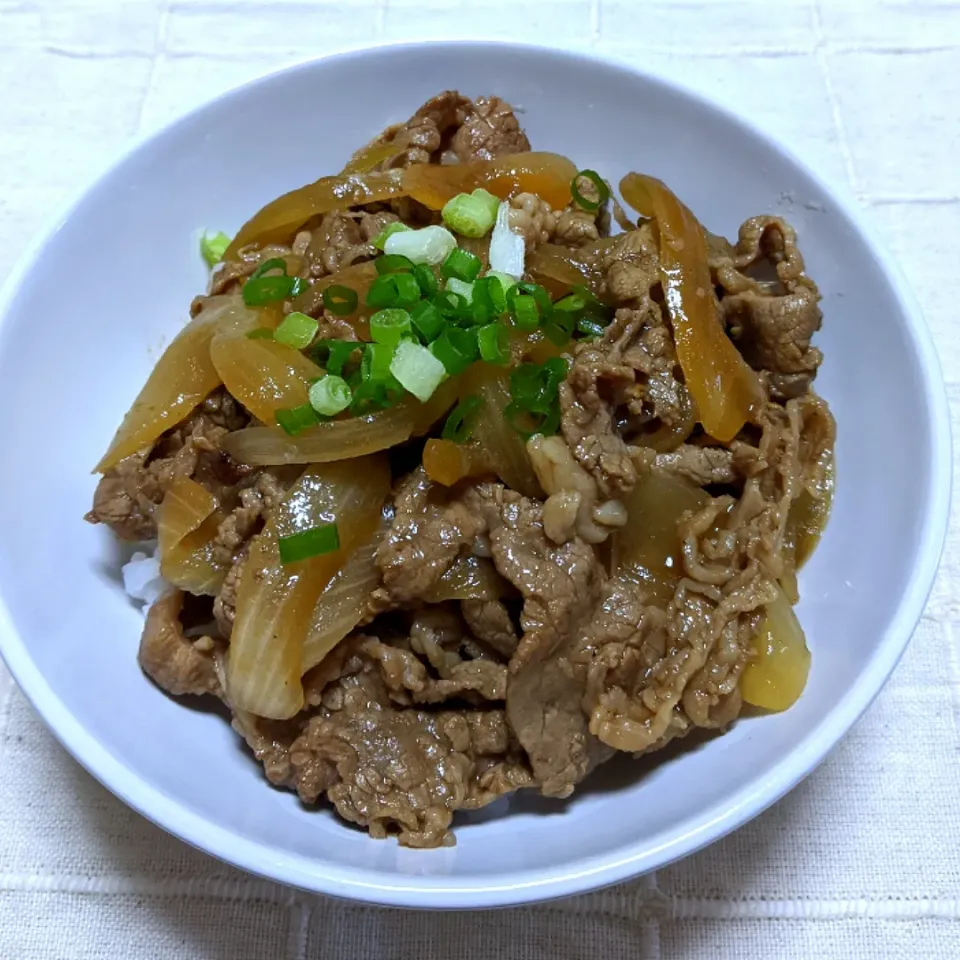 2020/08/13　牛丼🍀|ちいたんさん