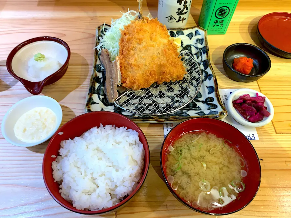 あじフライ定食|chan mitsuさん