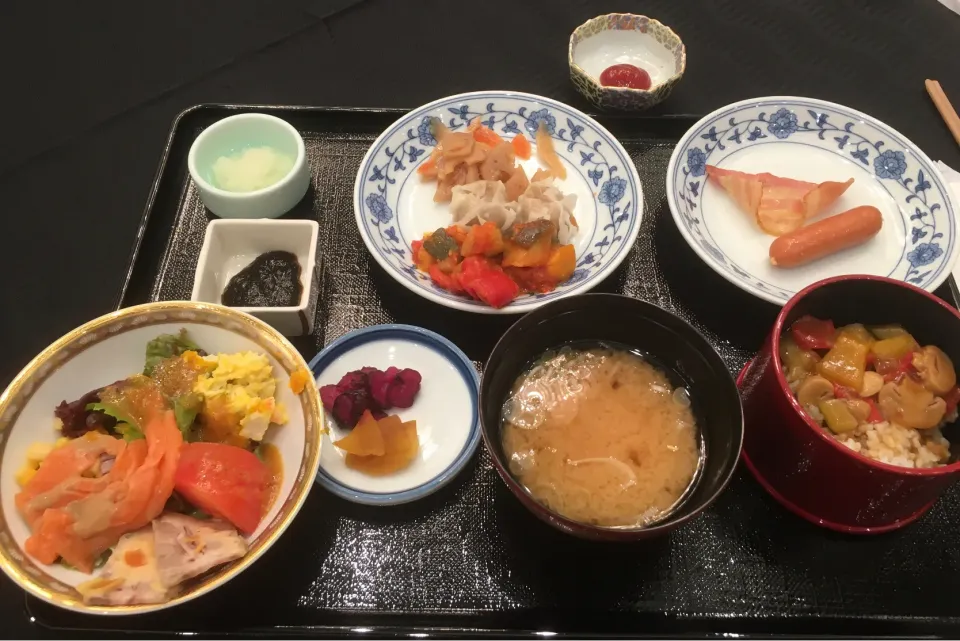 Snapdishの料理写真:ニューオオタニの朝食ビュッフェ|フージさん