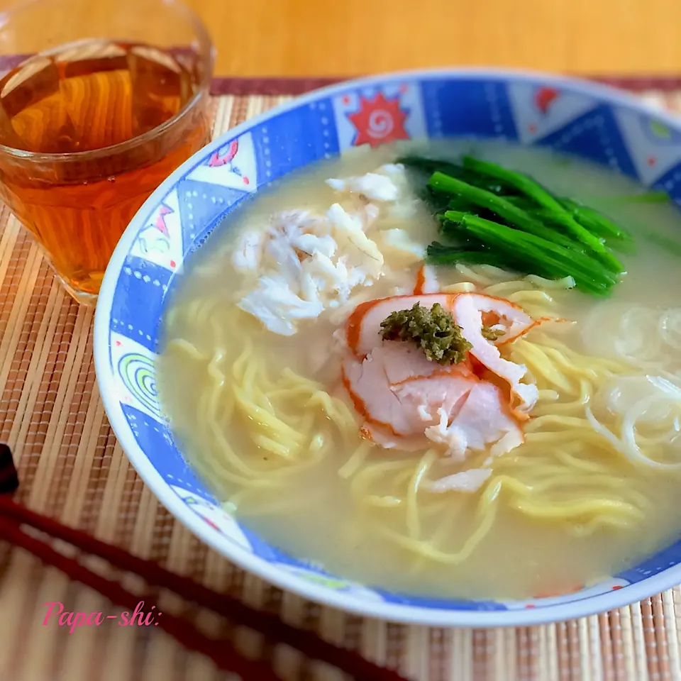 Snapdishの料理写真:真鯛らーめん|パパ氏さん