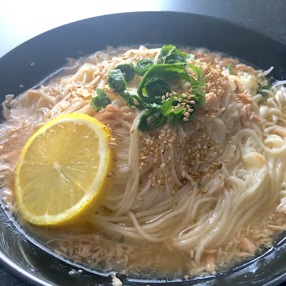 ツナと大葉のそうめん|kennyさん