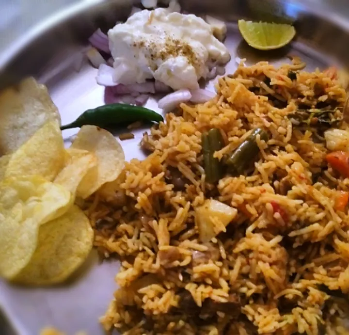 Veg biriyani|Ram Ramさん