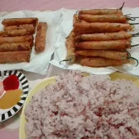 lumpia with redrice|Jonah Mae Linganさん