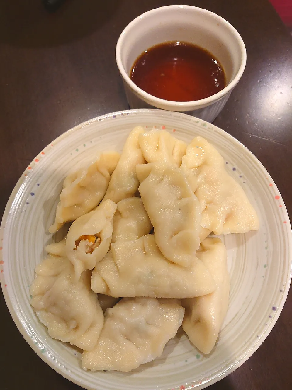 Snapdishの料理写真:皮から手作り野菜たっぷり水餃子😋|みぽりん♪さん