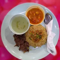 Northen Meat Rice with Sambal Asam|dhilarifatさん