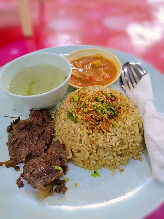 Nasi Daging Utara with Sambal Asam|dhilarifatさん